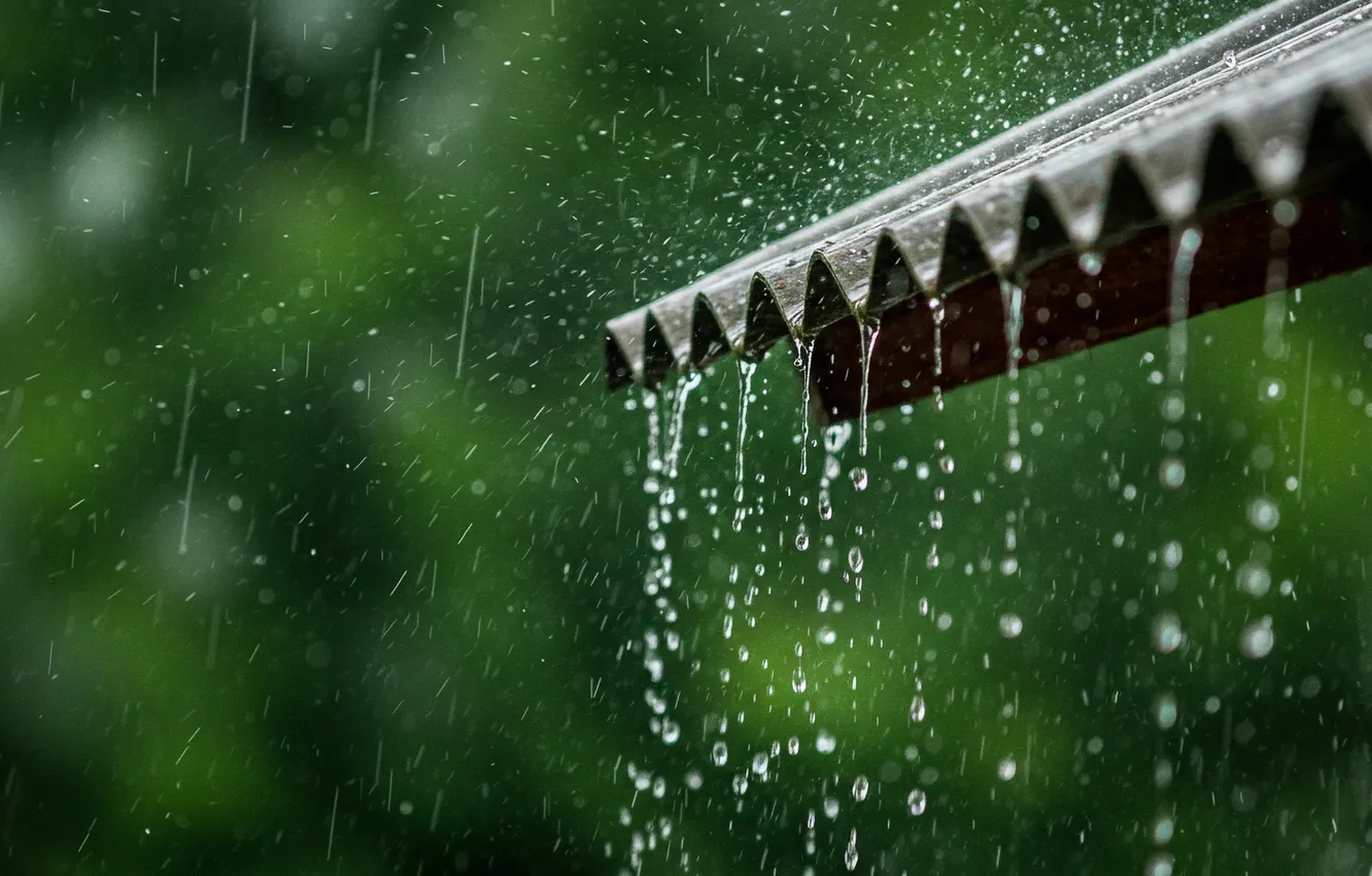 Photo wallpaper roof, drops, squirt, rain, Wallpaper, wallpaper, rain, splashes