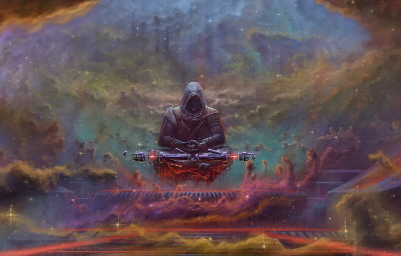 Photo wallpaper Star Wars, art, sith, meditation