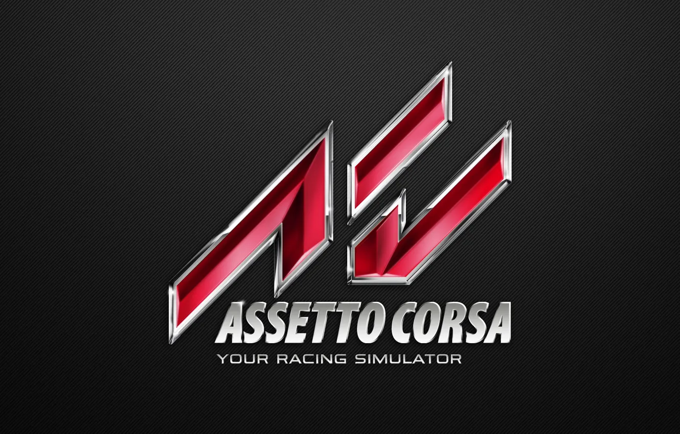Photo wallpaper logo, carbon, race, corsa, simulator, assetto