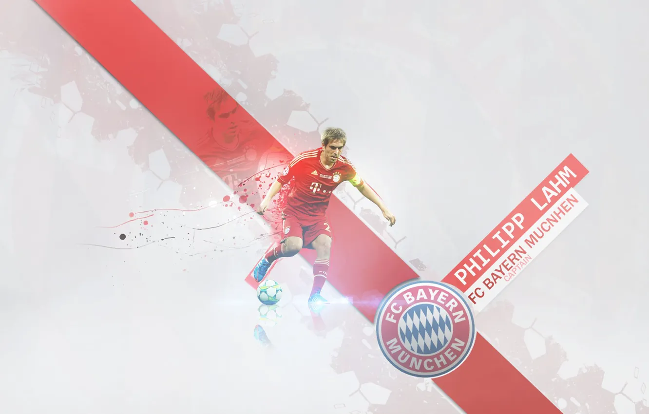 Photo wallpaper wallpaper, sport, football, player, FC Bayern Munchen, Philipp Lahm