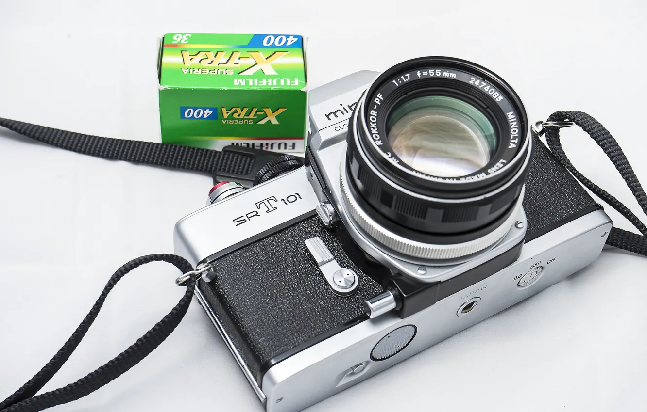 Photo wallpaper the camera, film, lens