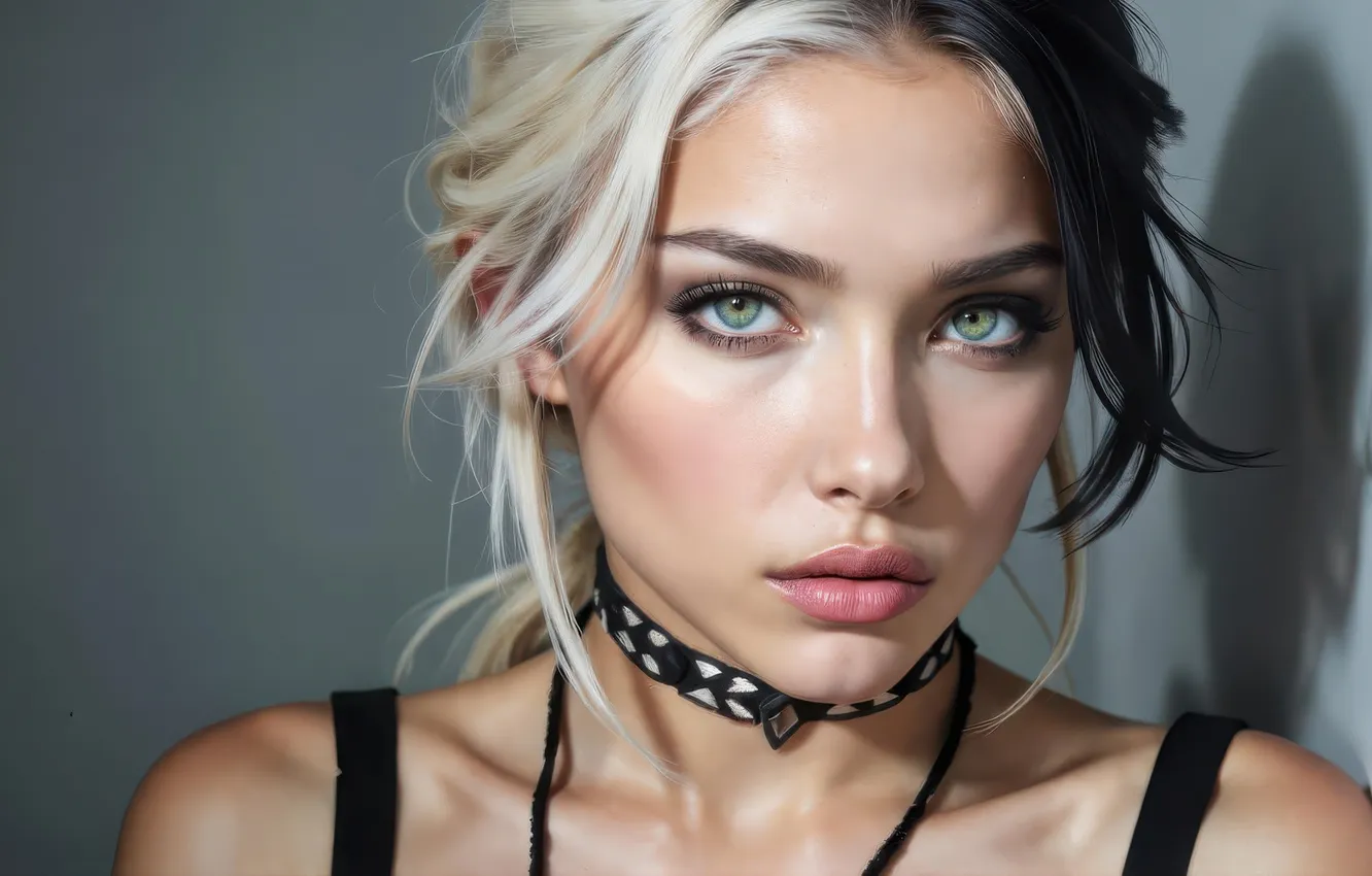 Photo wallpaper portrait, artificial intelligence, Javier Lluesma