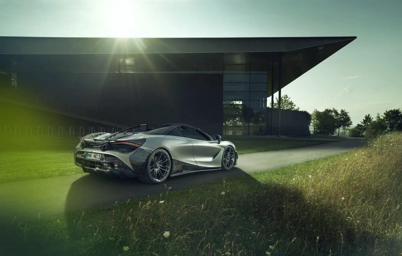 Photo wallpaper McLaren, supercar, Spider, Novitec, 720S, 2019