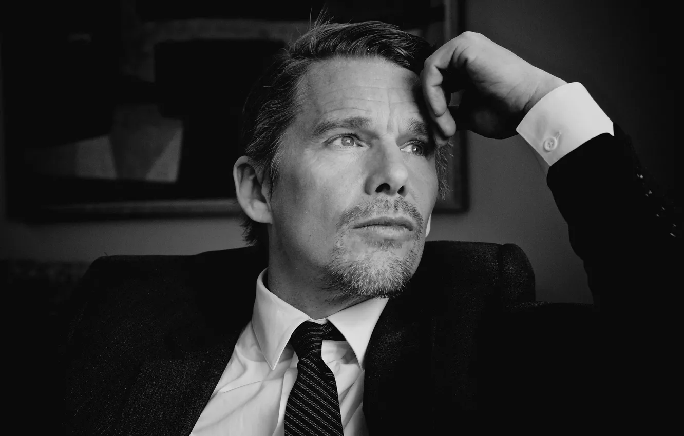 Photo wallpaper portrait, actor, Ethan Hawke, Ethan Hawke