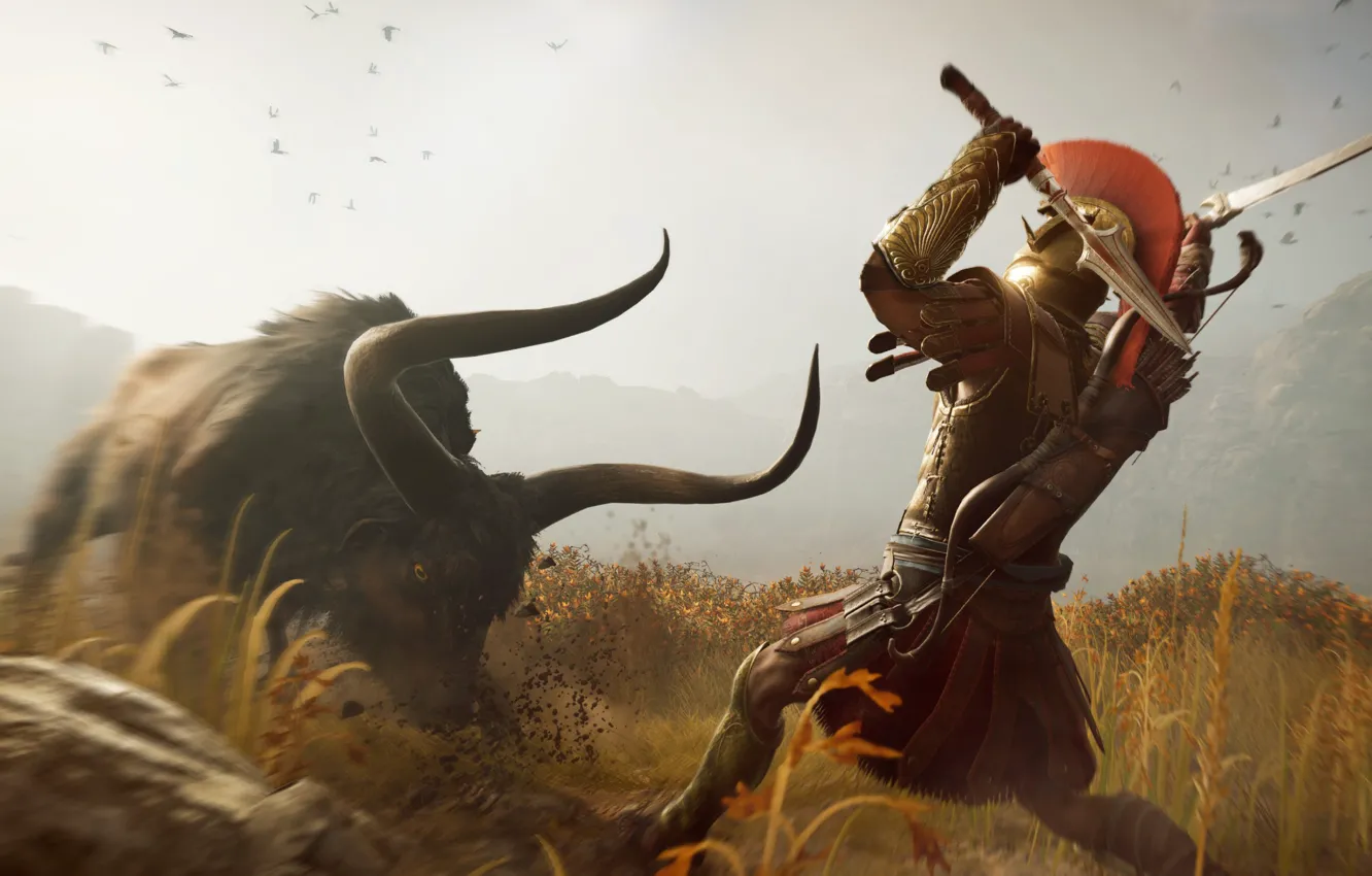 Photo wallpaper Assassin's Creed, assassins creed, Odyssey, Odyssey, Gamescom 2018