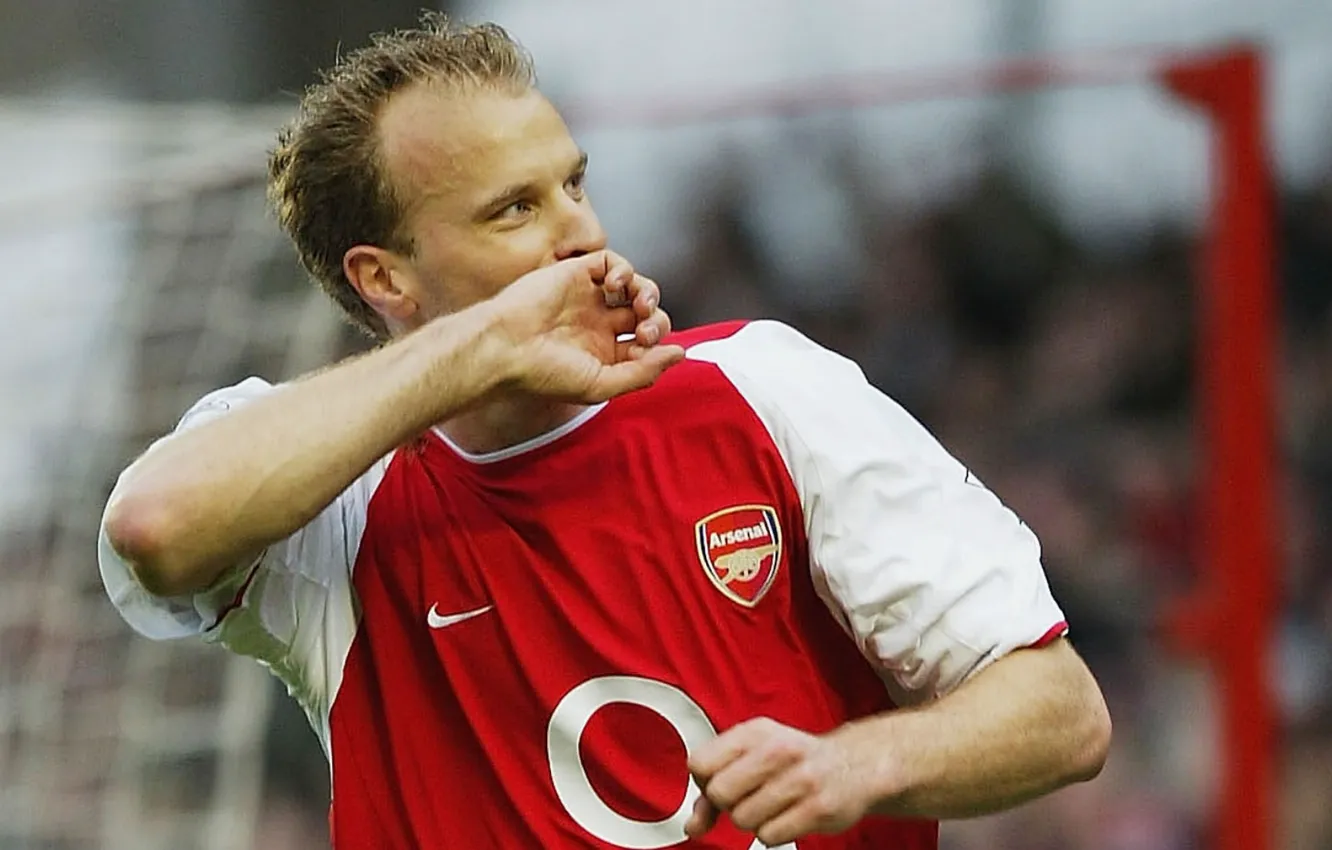 Photo wallpaper striker, Iceman, The gunners, Dennis Bergkamp, Berg, Non-volatile Dutchman