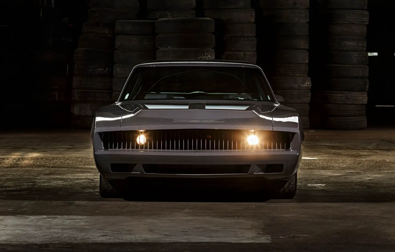 Photo wallpaper Muscle, Light, Dodge Charger, Vehicle, Modified, RS