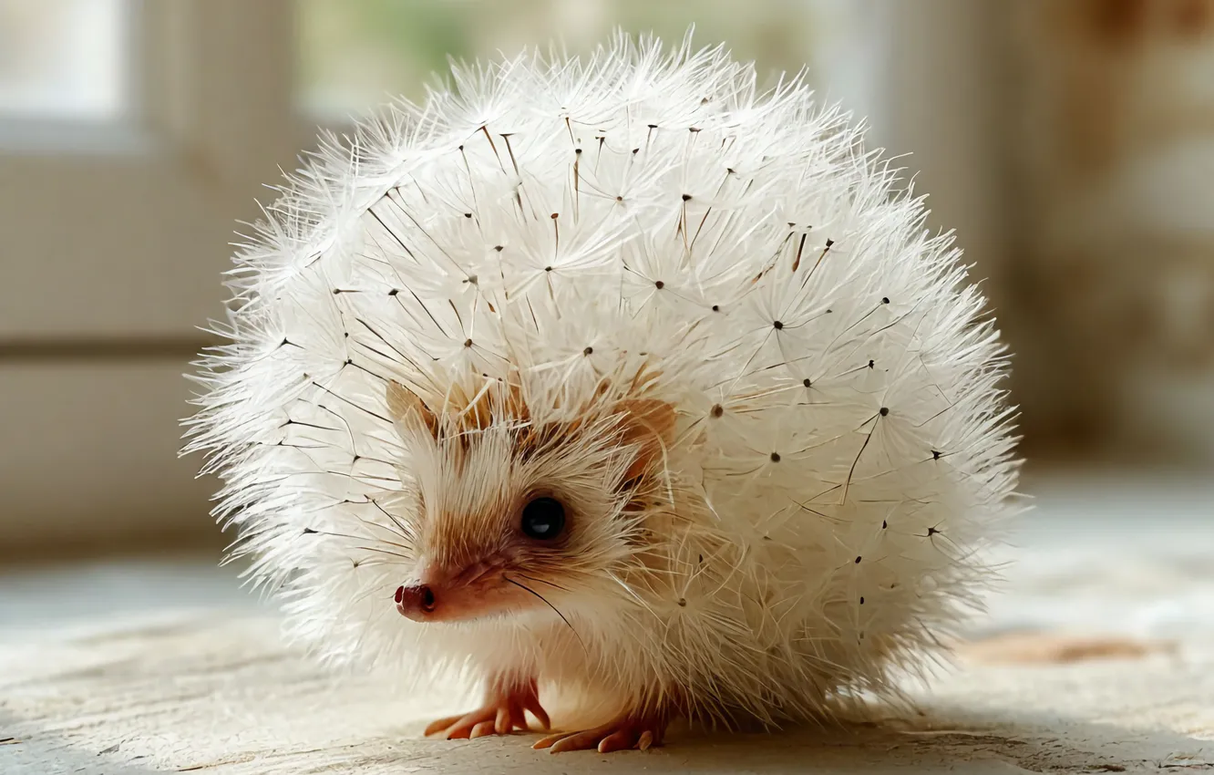 Photo wallpaper dandelion