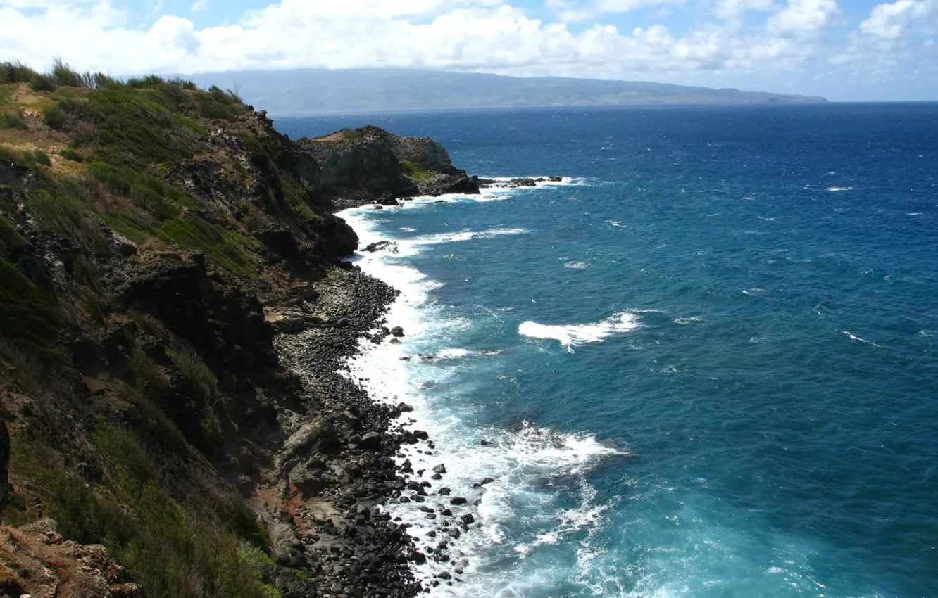 Photo wallpaper coast, plantation golf & country club, Line