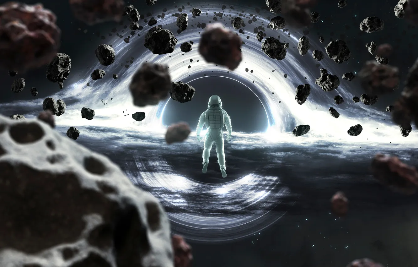 Photo wallpaper space, photography, sci-fi, astronaut