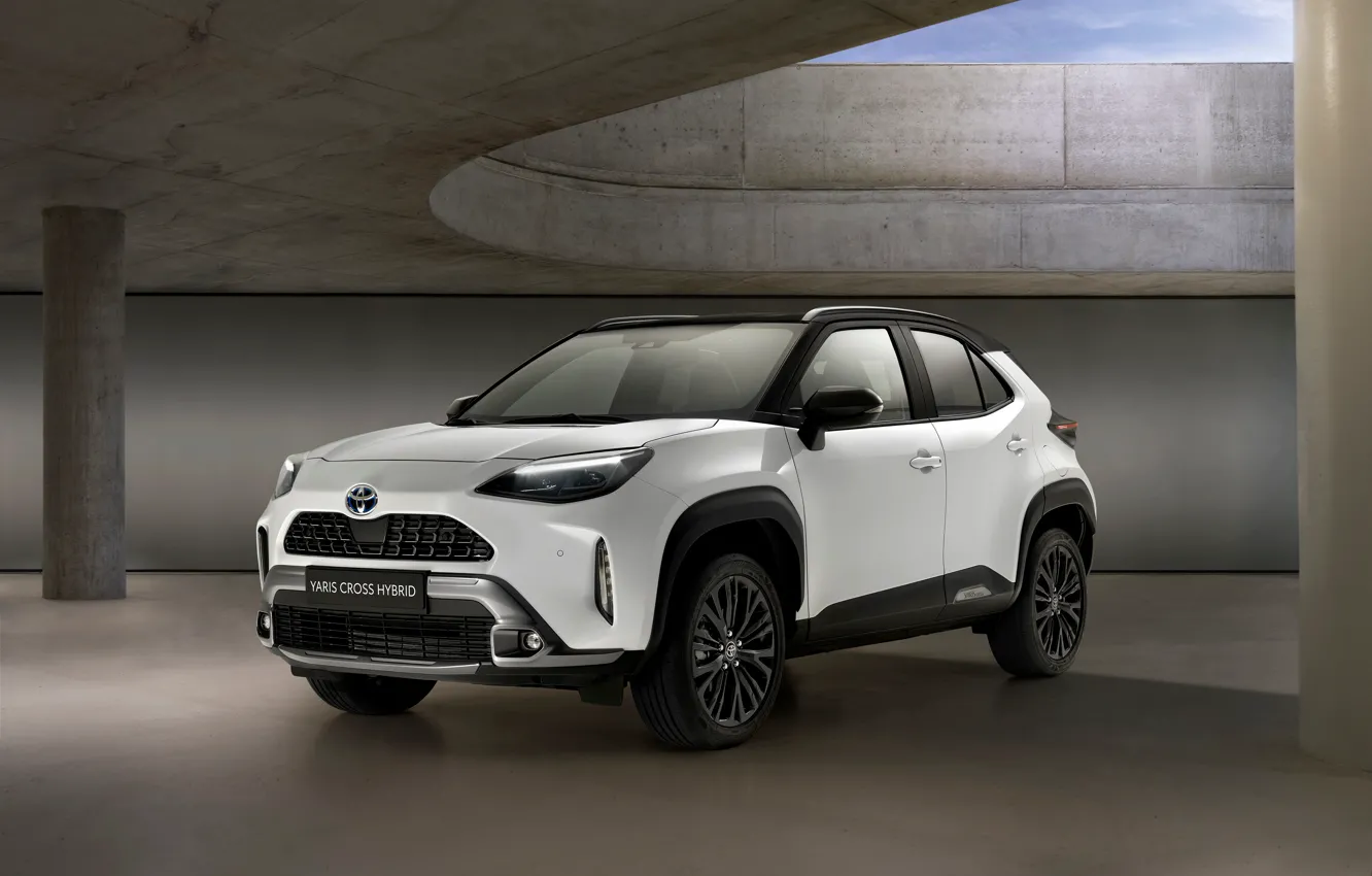 Photo wallpaper Toyota, hybrid, 2021, Hybrid Adventure, Yaris Cross