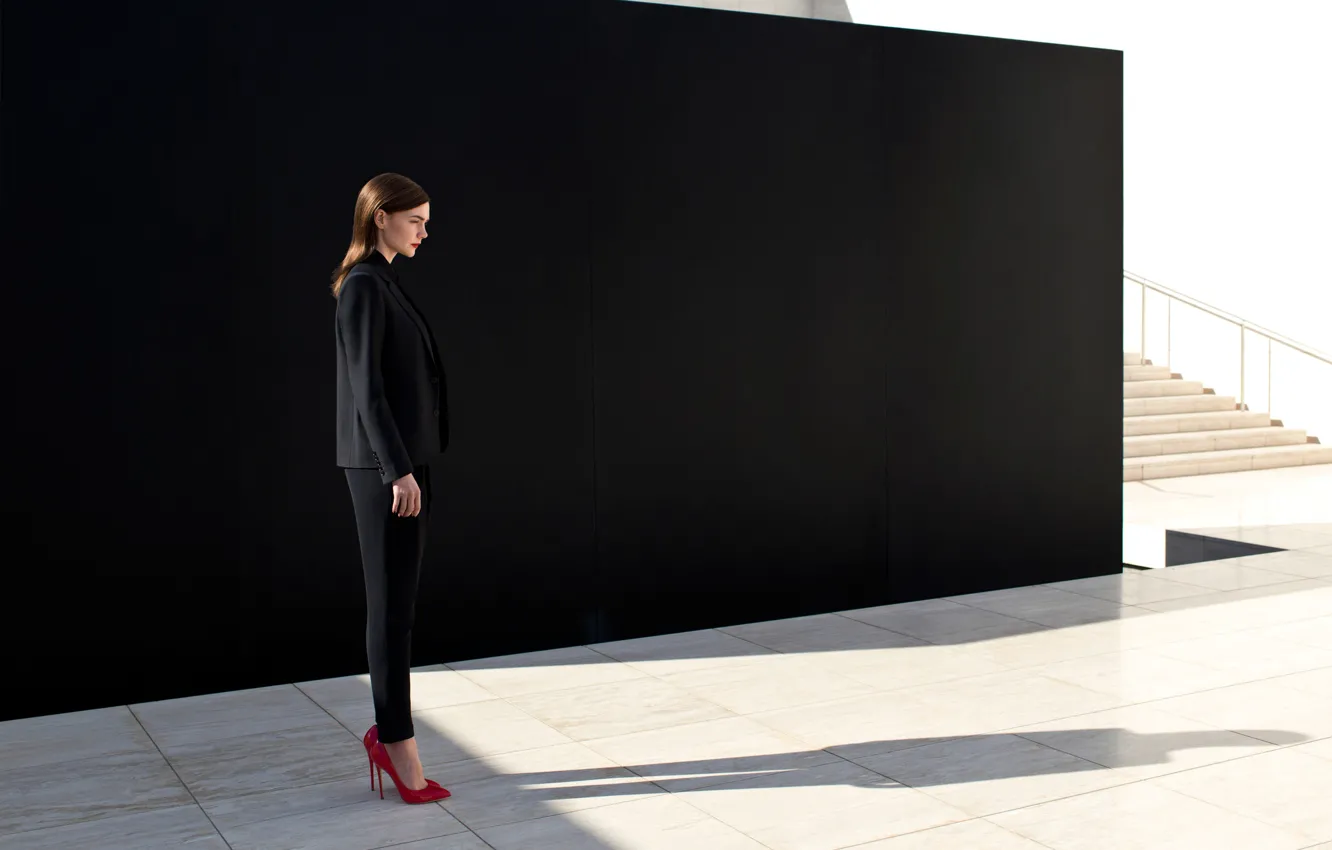 Photo wallpaper photoshoot, Carey Mulligan, The Guardian