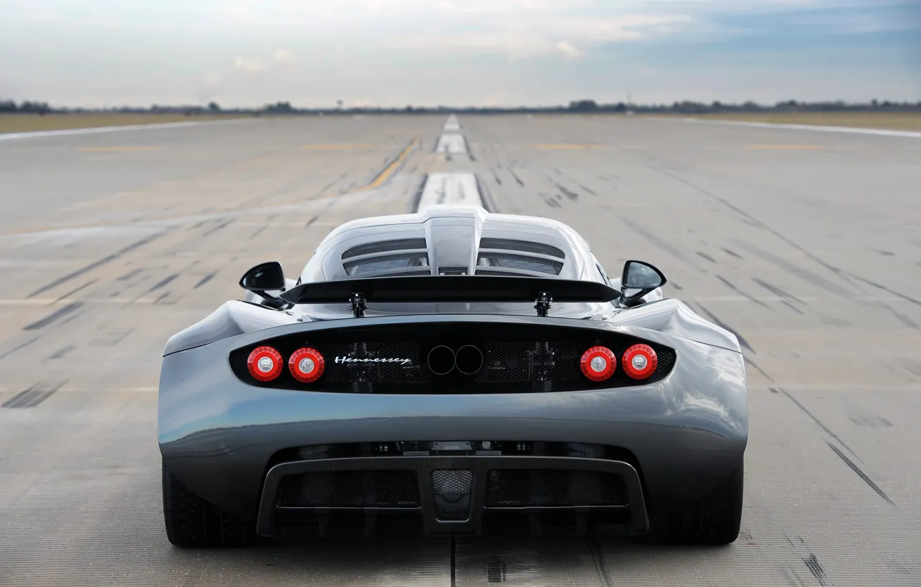 Photo wallpaper rear, Hennessey, Venom, Hennessey Venom GT