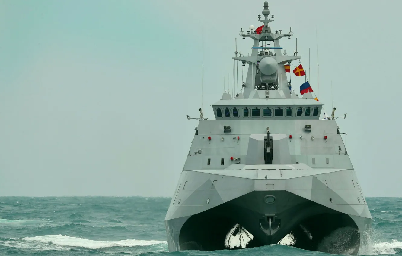Photo wallpaper Taiwan, catamaran, Corvette, Ta Chiang