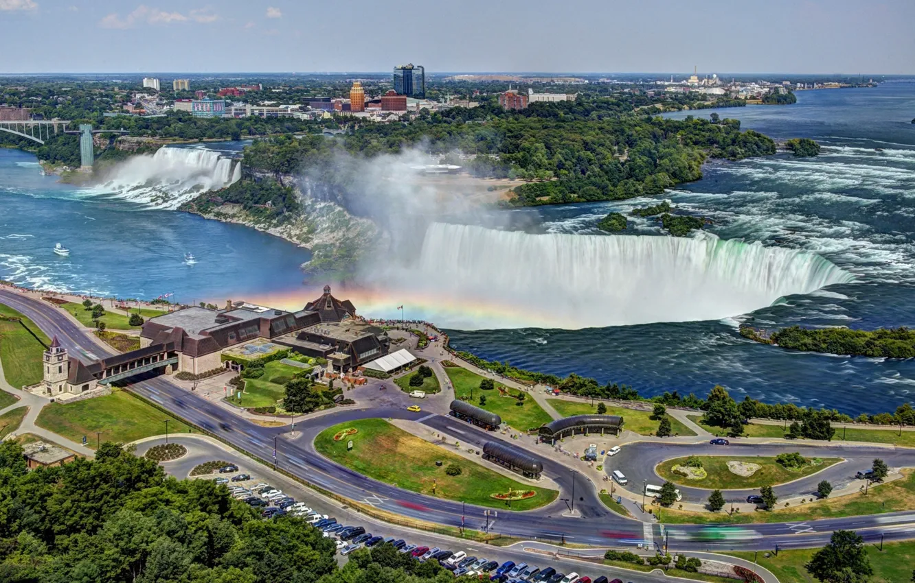 Photo wallpaper water, landscape, Niagara Falls