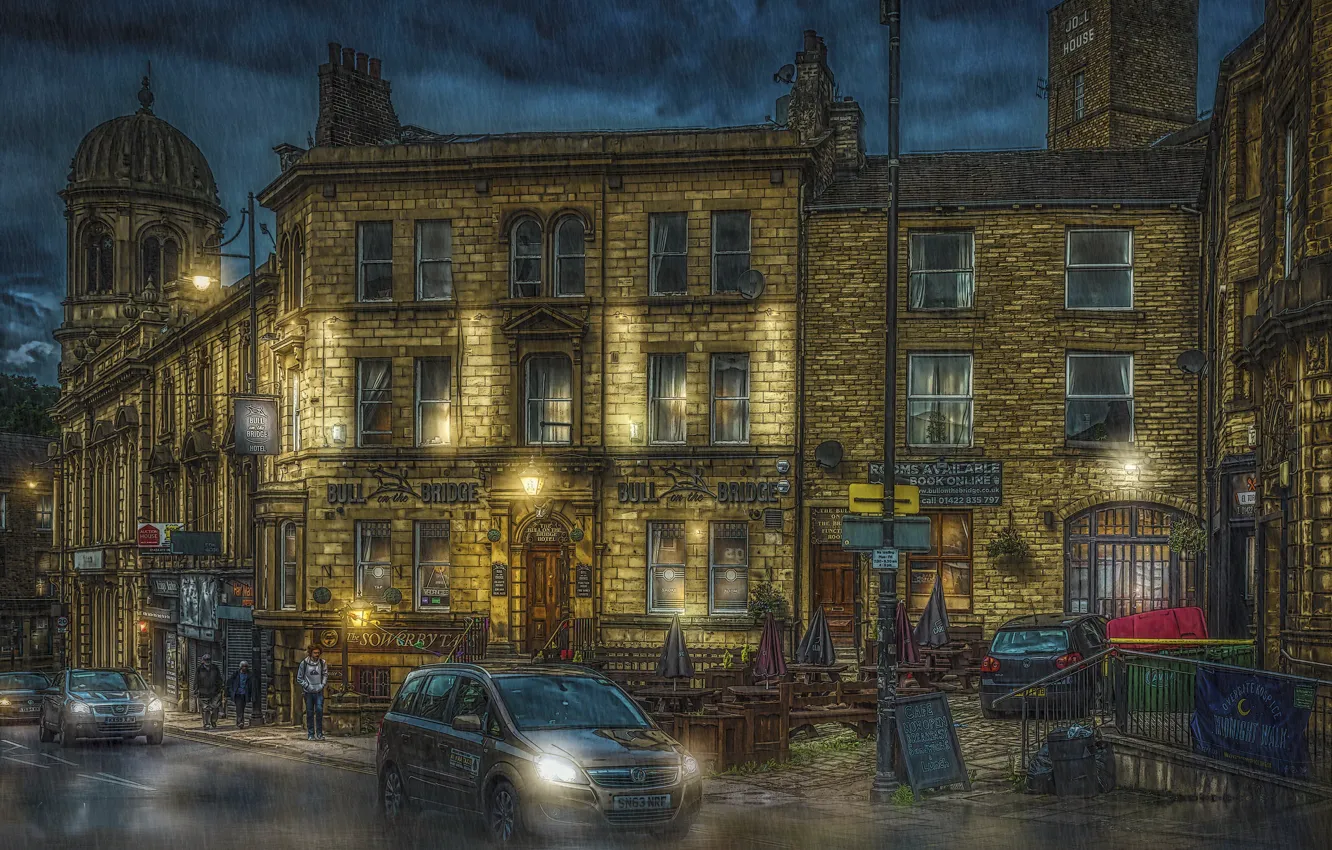 Photo wallpaper England, Ripponden, Sowerby Bridge