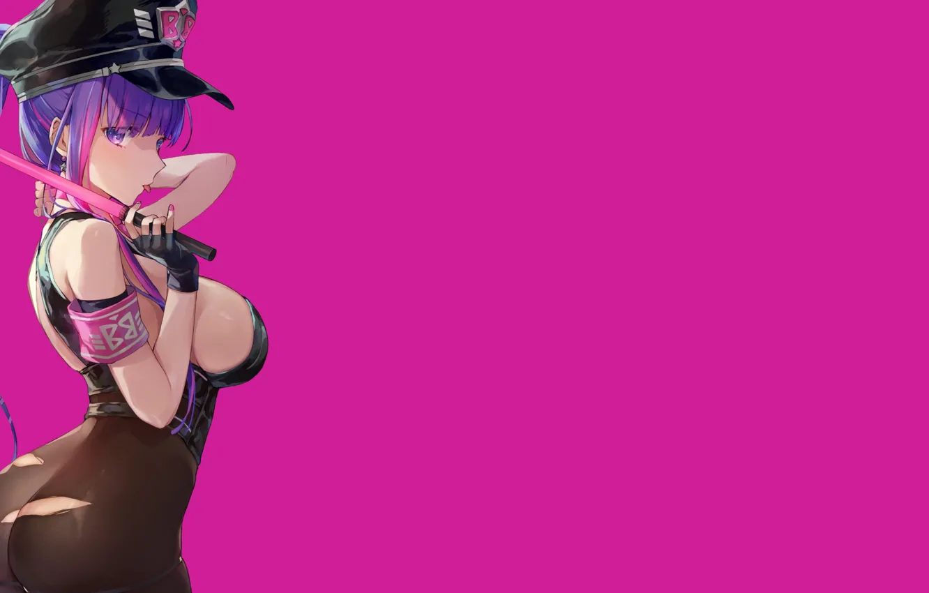 Photo wallpaper girl, sexy, ass, boobs, anime, butt, breasts, fate