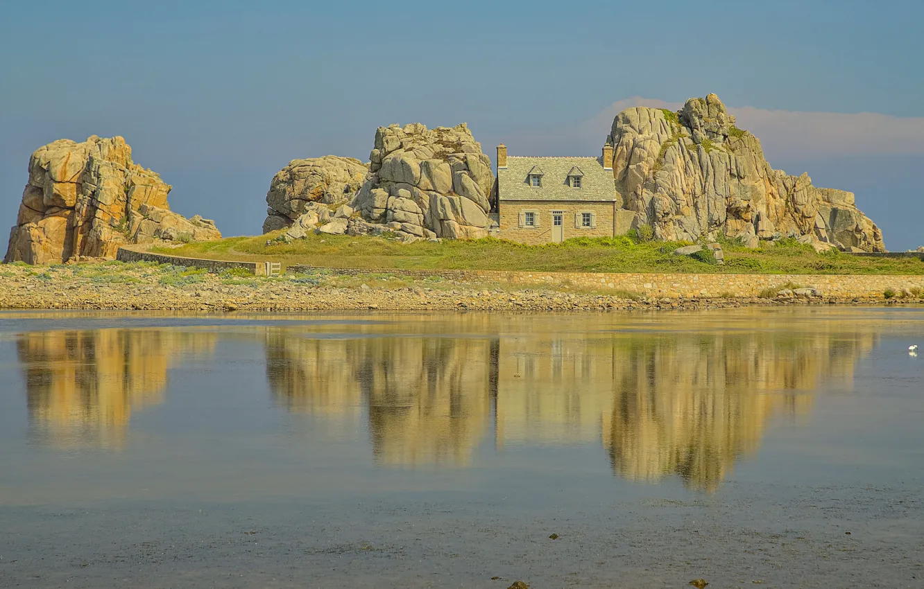 Photo wallpaper France, home, Brittany