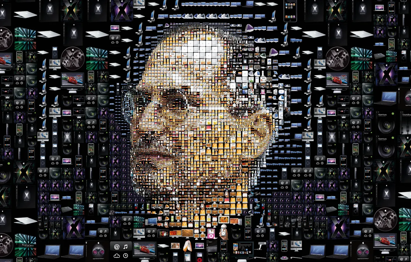 Photo wallpaper Wallpaper, Apple, ipod, mac, wallpaper, iphone, ipad, Steve Jobs