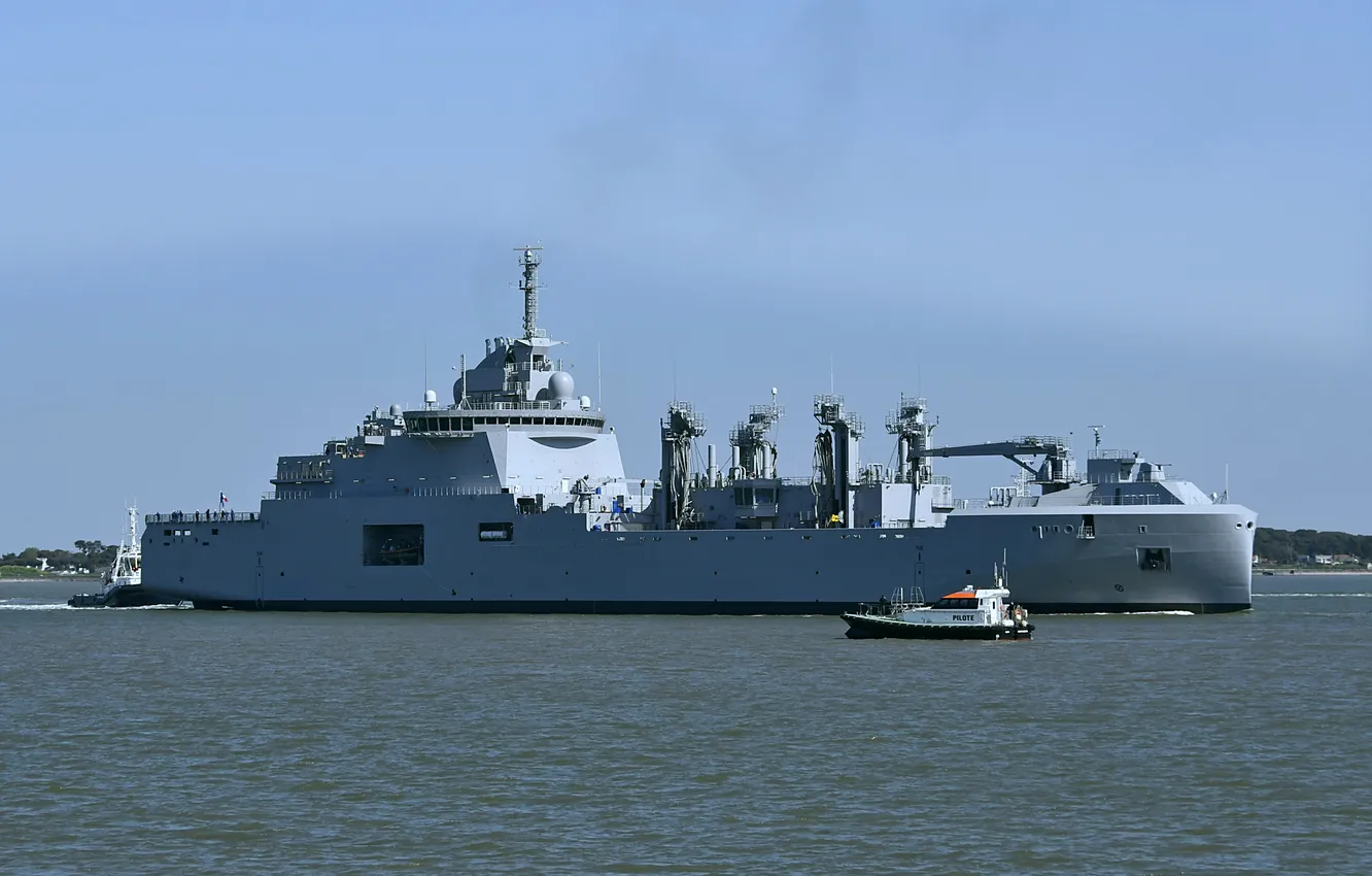 Photo wallpaper France, security ship, A726, Jacques Stosskopf