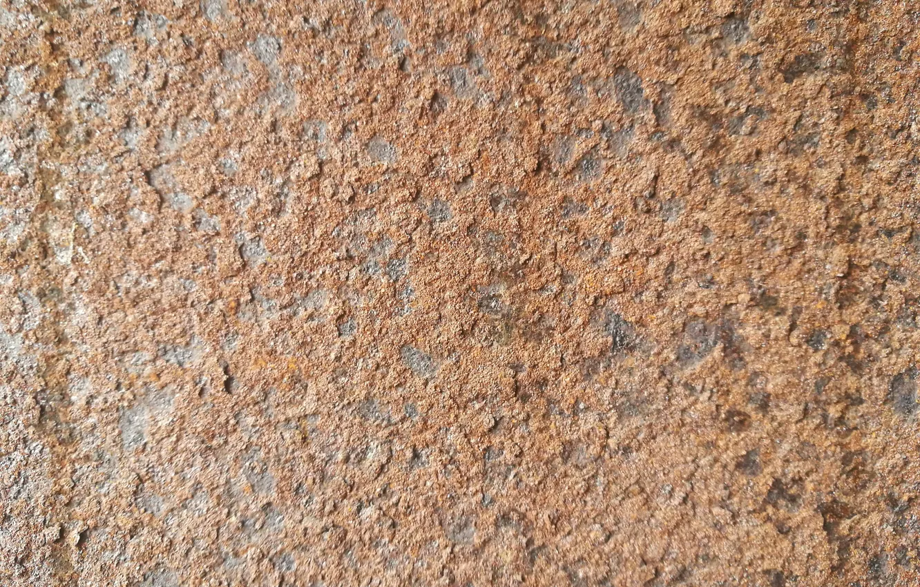 Photo wallpaper metal, texture, rust, rye flakes