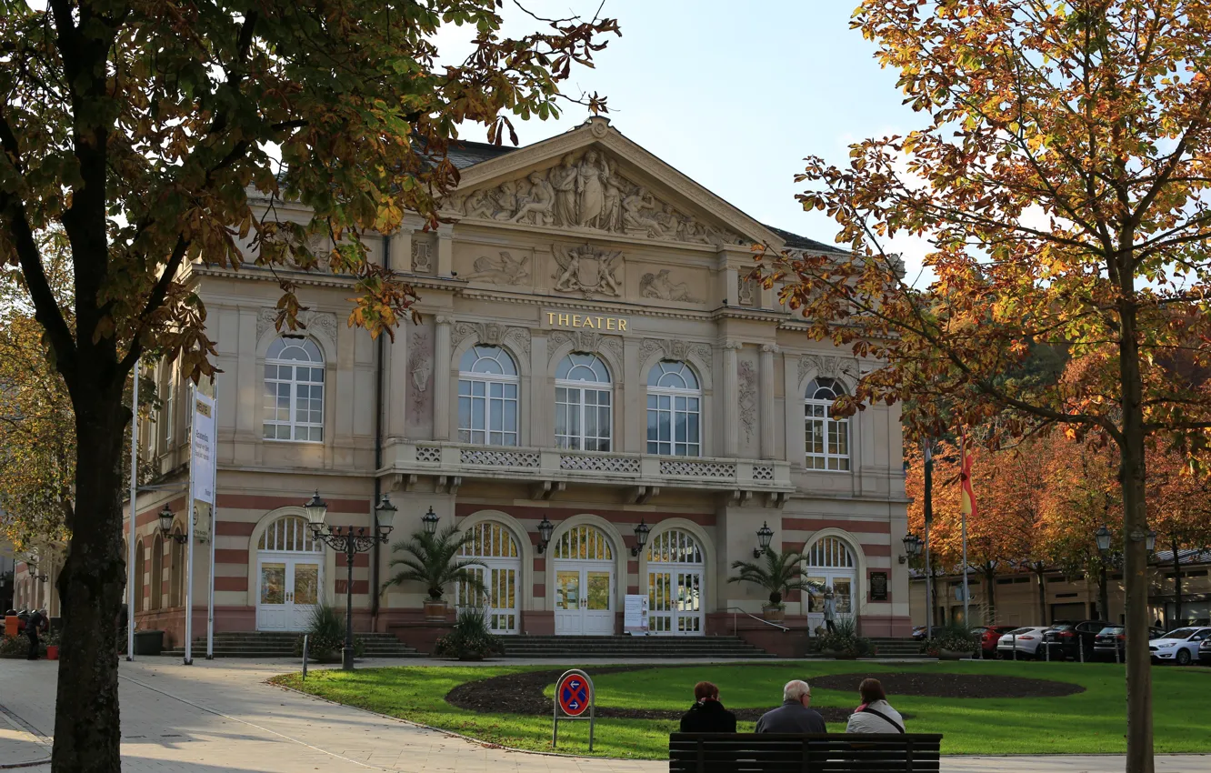 Photo wallpaper nature, theater, Baden-Baden
