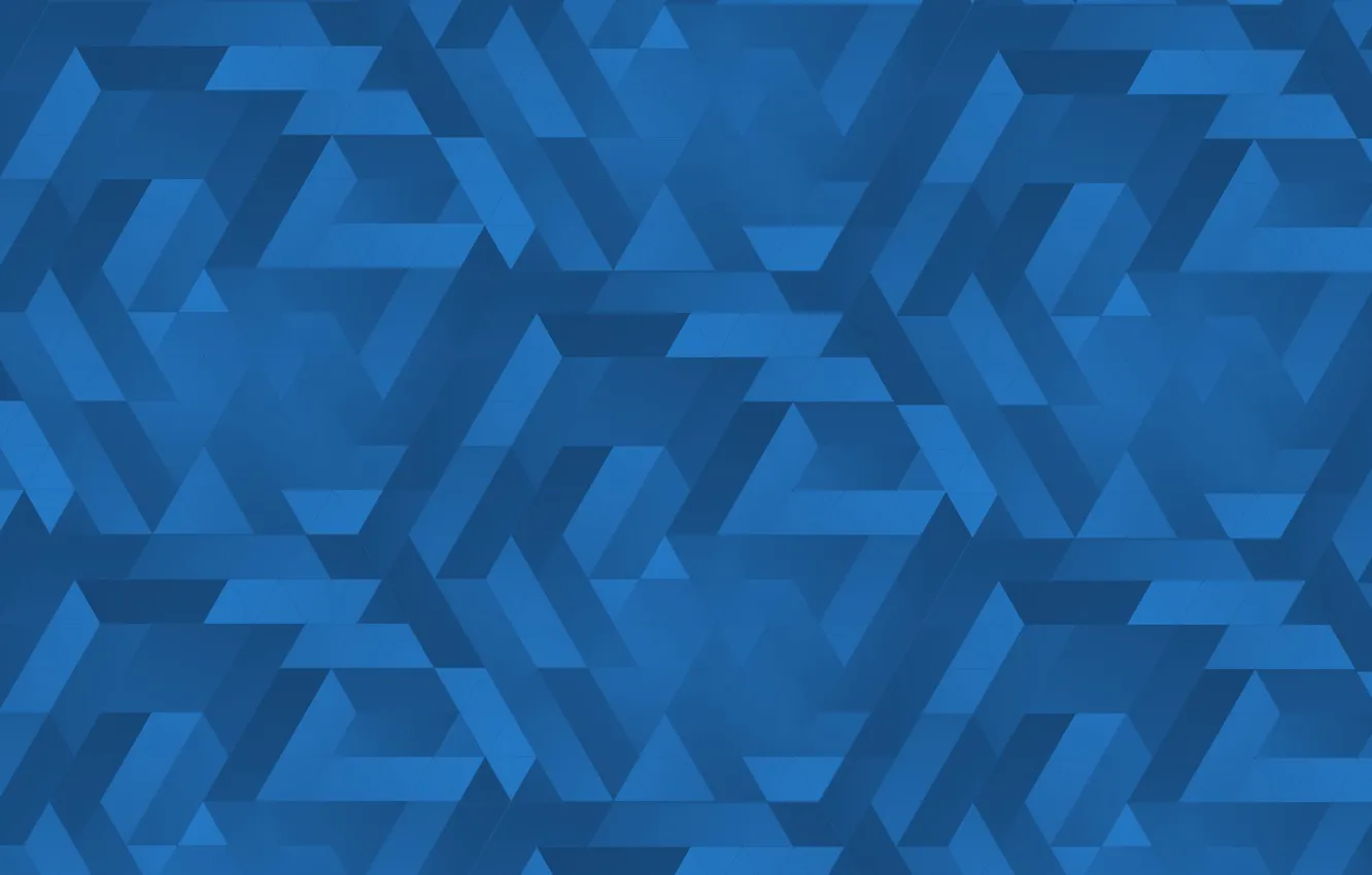 Photo wallpaper blue, triangles, texture, gradients