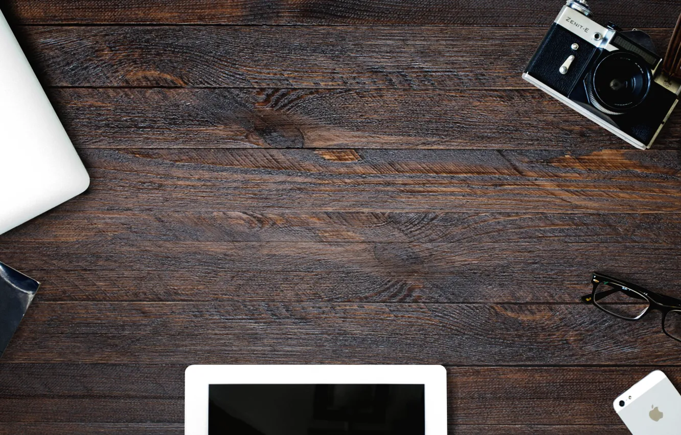 Photo wallpaper iPhone, apple, glasses, the camera, ipad