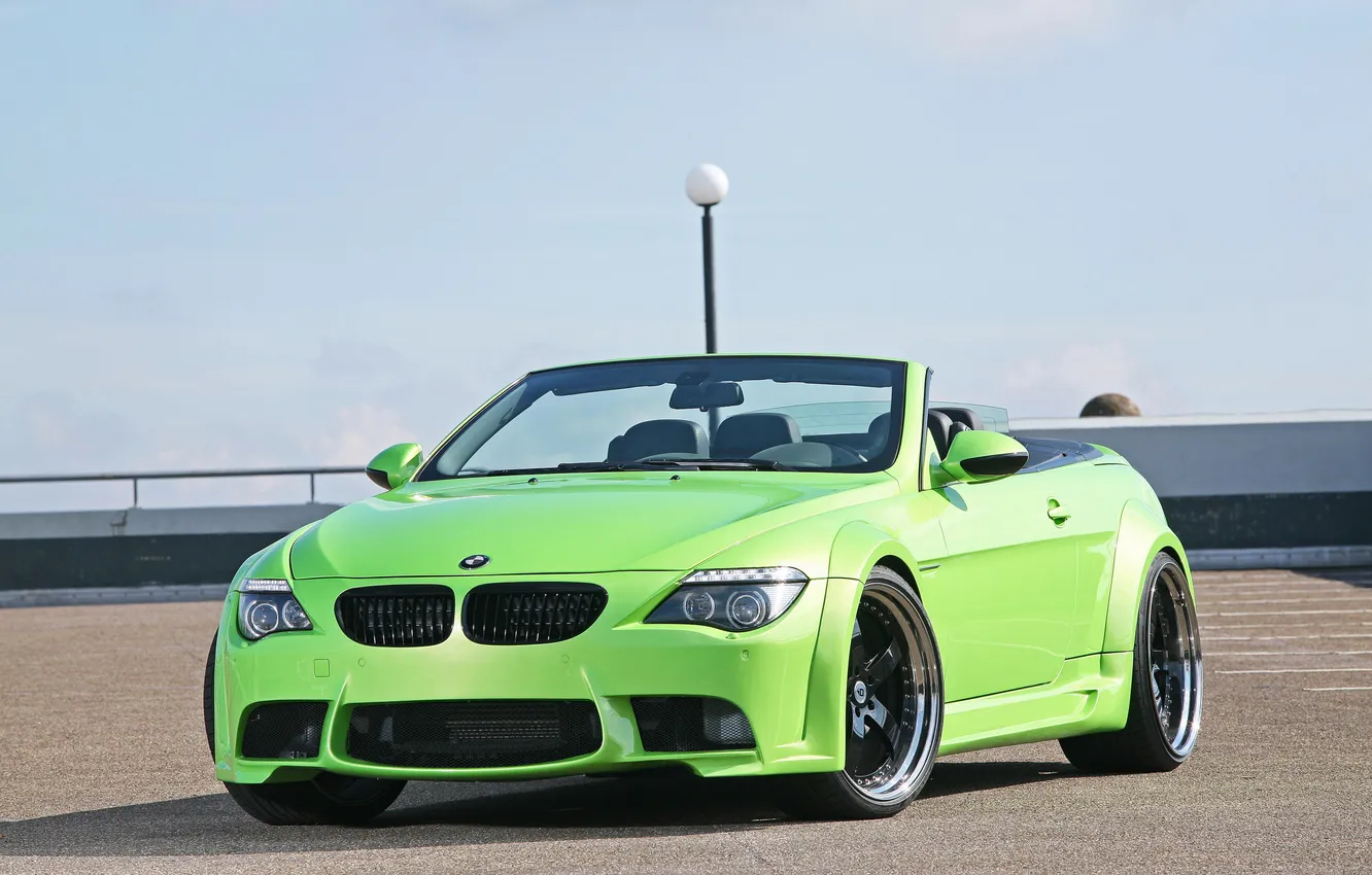 Photo wallpaper car, machine, the sky, sky, tuning, 2400x1600, bmw 6 series mr600 gt