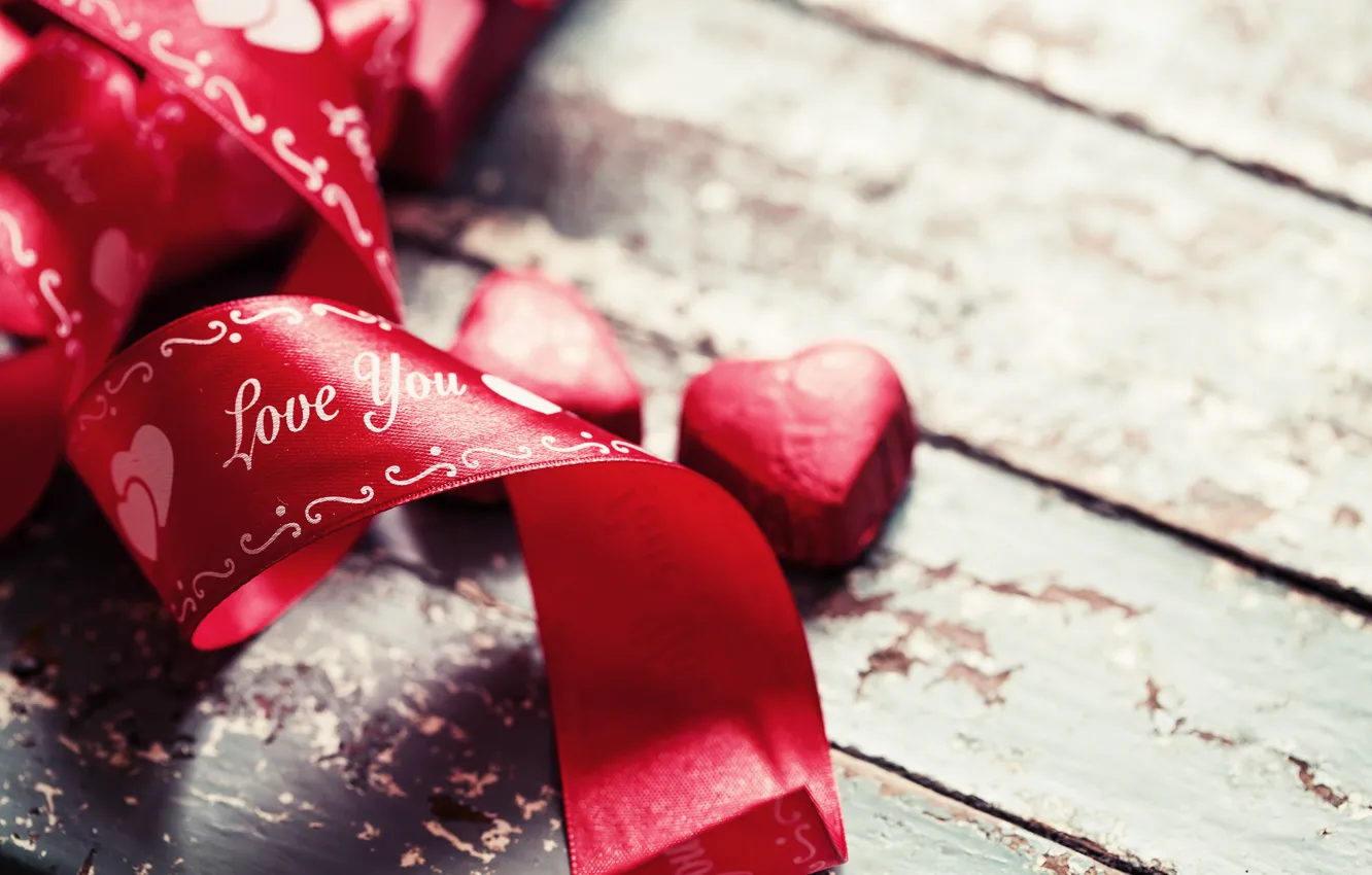 Photo wallpaper love, heart, valentine's day