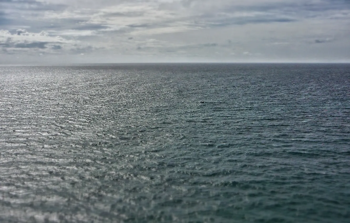 Photo wallpaper mood, the ocean, horizon