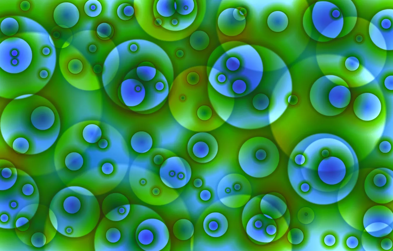 Photo wallpaper circles, paint, ring, layer