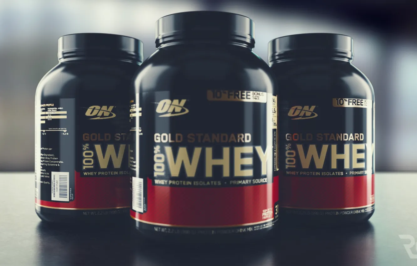Photo wallpaper nutrition, Optimum, Whey