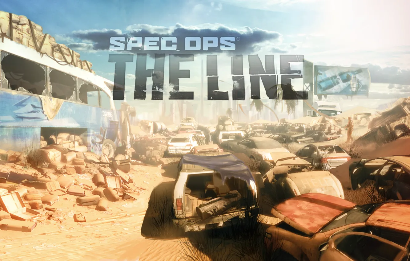 Photo wallpaper Action, game, games, Spec Ops: The Line, 3rd Person, Softklab, 2K Games, Shooter