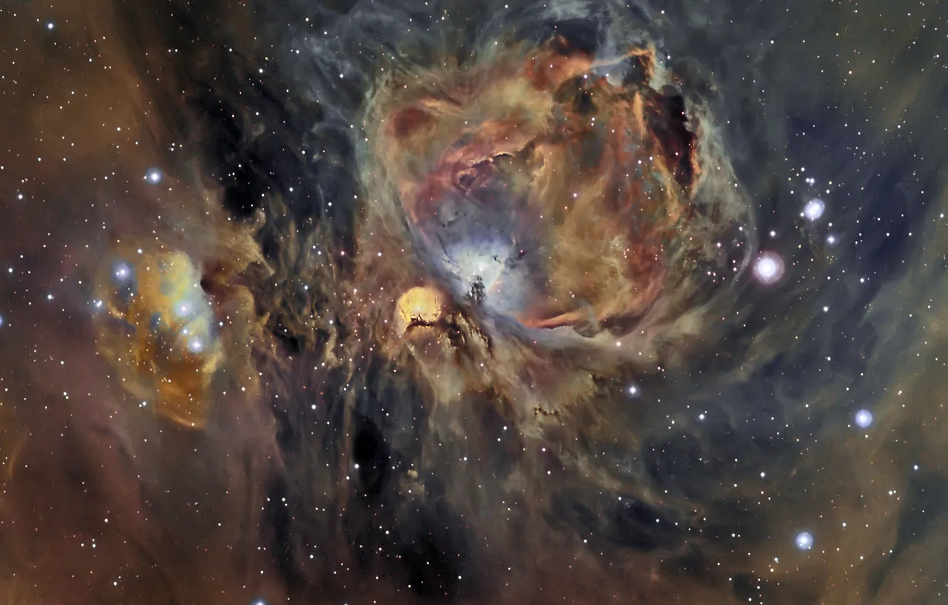 Photo wallpaper stars, stars, Orion Nebula, The Orion Nebula, Cesar Blanco Gonzalez
