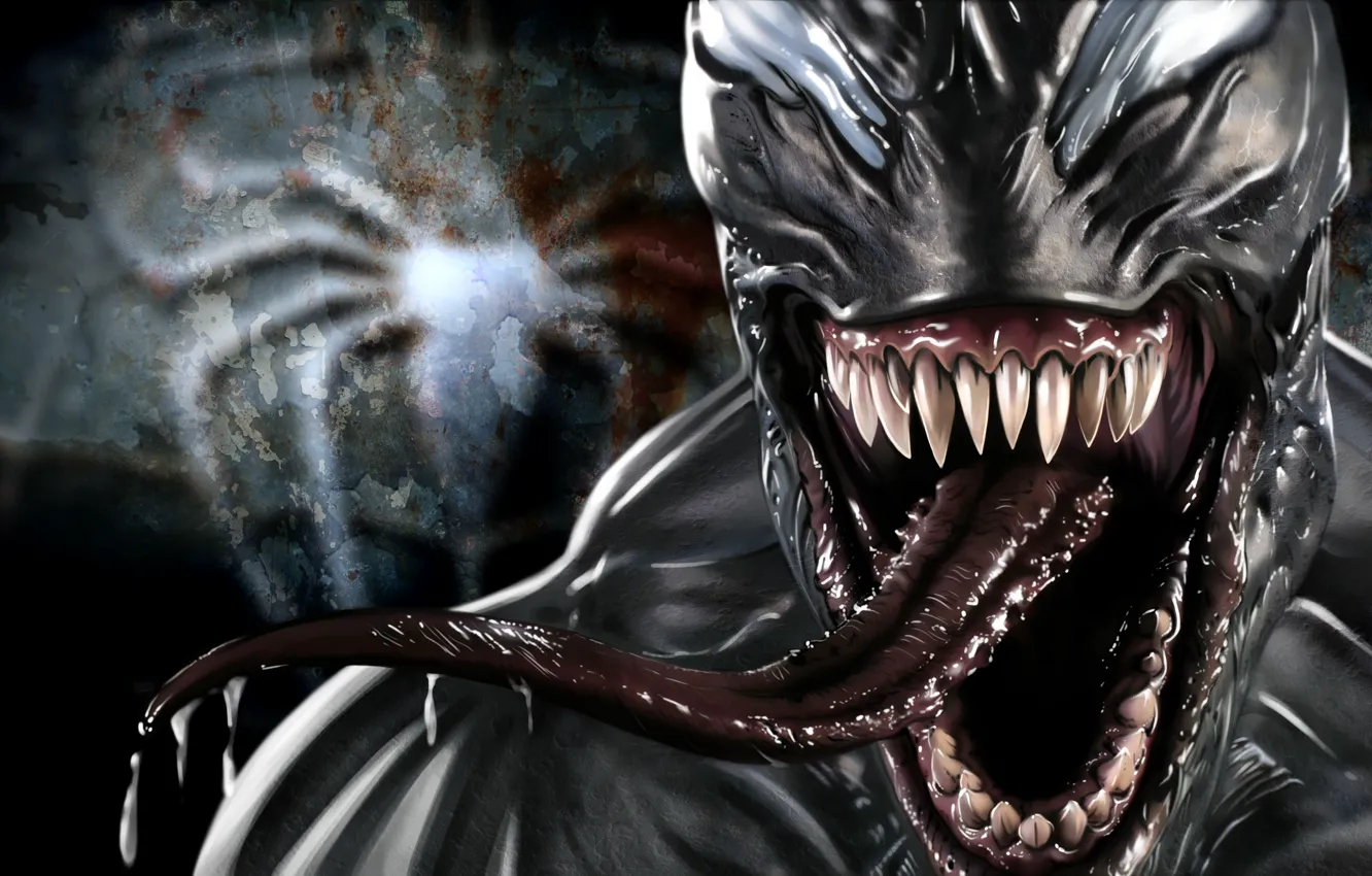 Photo wallpaper Marvel Comics, Venom, Eddie Brock, Symbiote