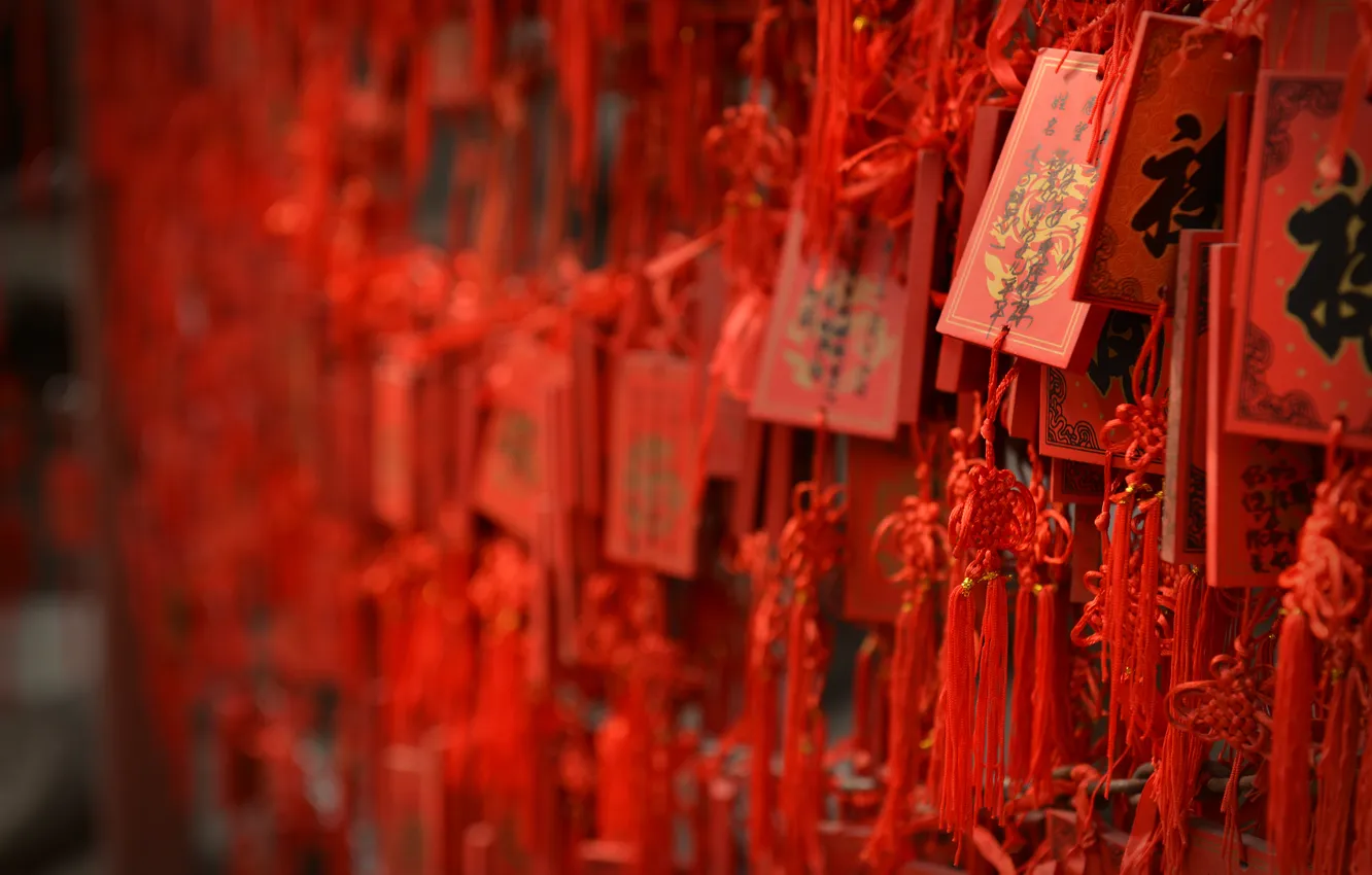 Photo wallpaper plate, Asia, desire, focus, characters