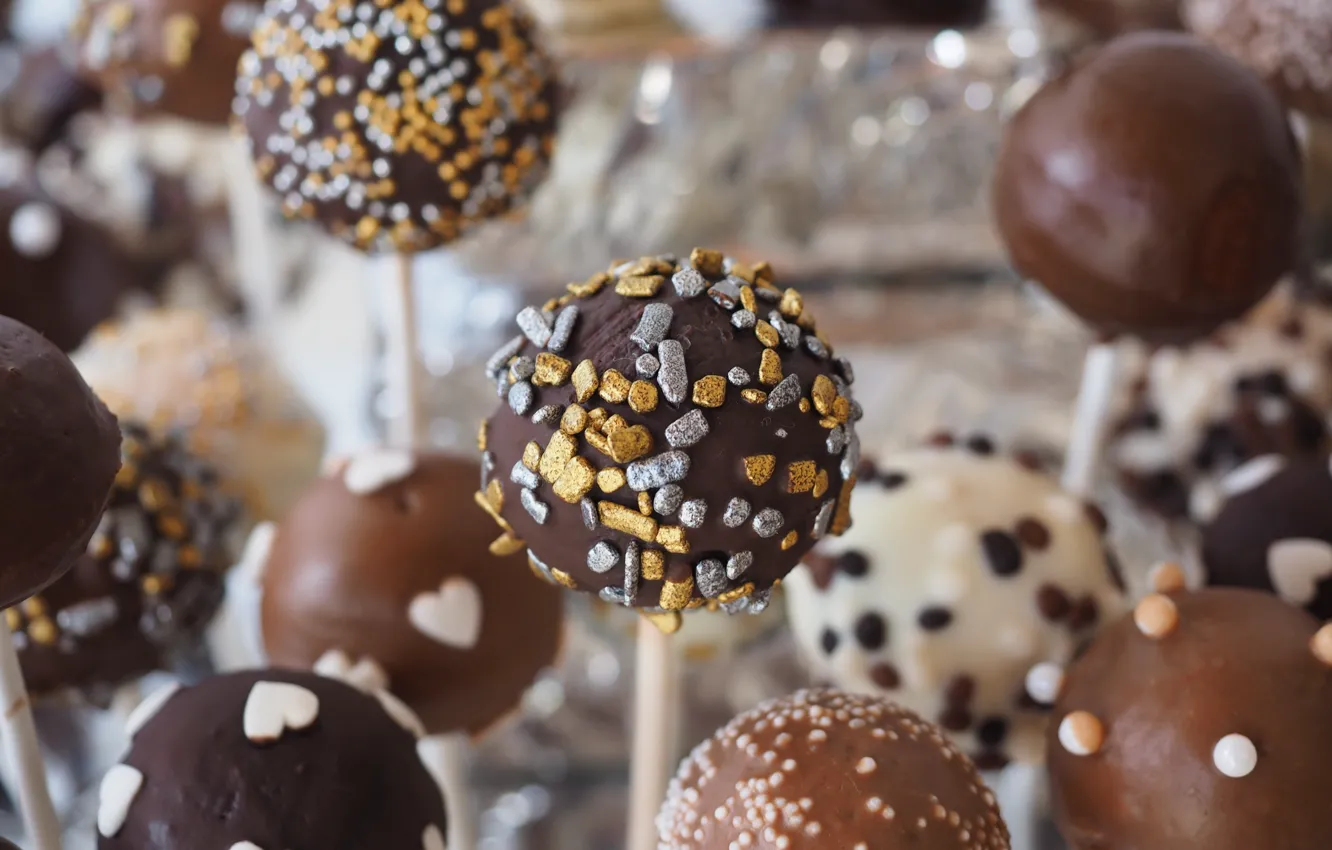 Photo wallpaper food, chocolate, candy, sweet, topping