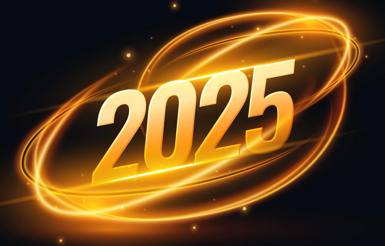 Photo wallpaper stars, line, lights, movement, new year, glow, spiral, figures