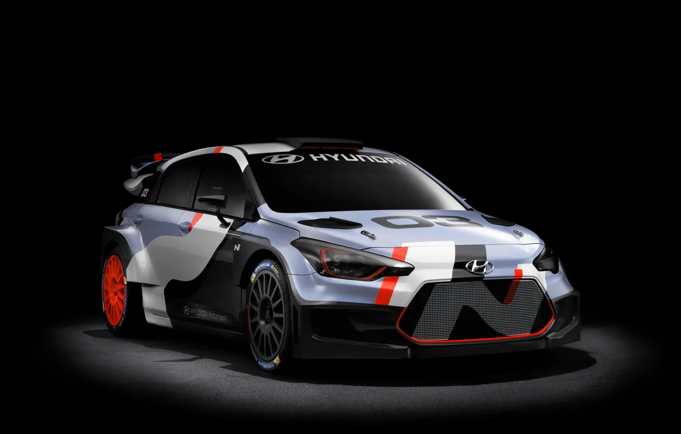 Photo wallpaper Concept, the concept, Hyundai, WRC, i20, 2015, Hyundai
