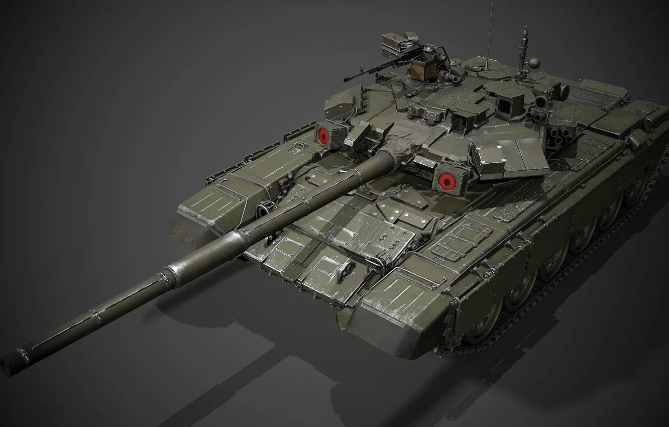Photo wallpaper Russia, T-90, main battle tank