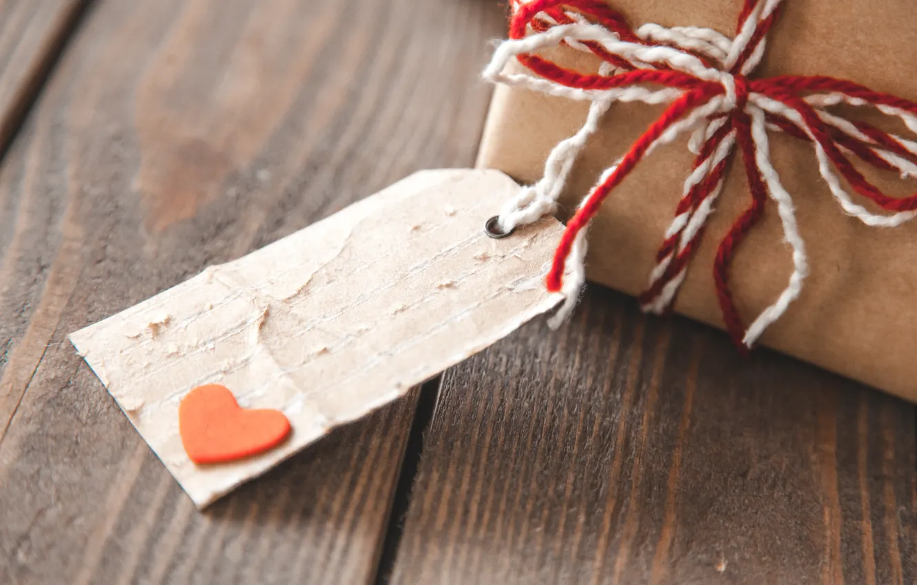 Photo wallpaper love, heart, romantic, gift, valentine`s day