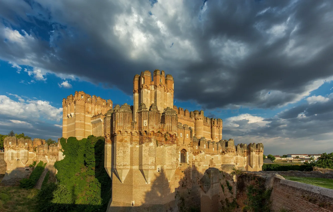 Photo wallpaper castle, history, Castle of Coca