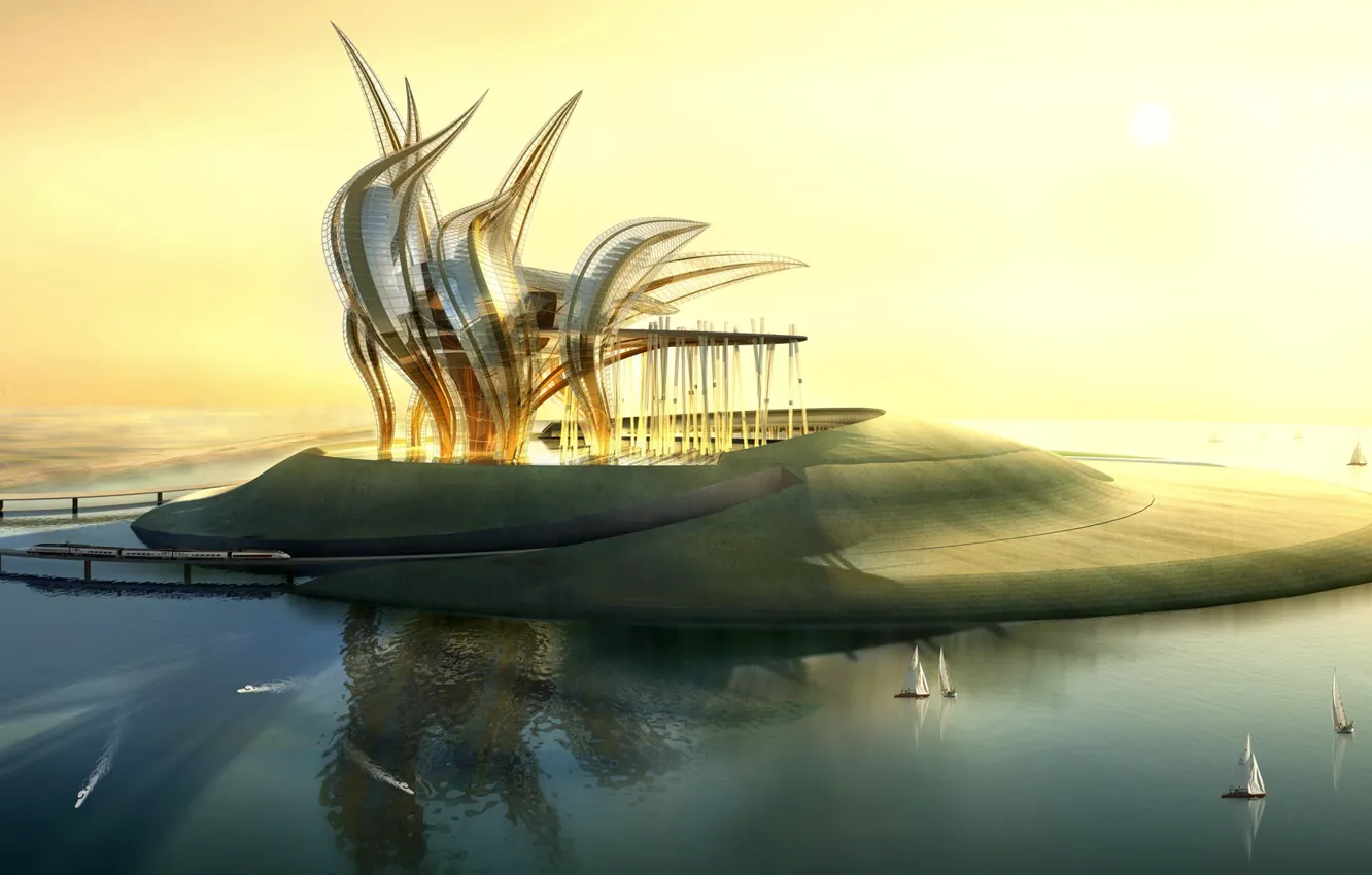 Photo wallpaper the idea, style, fantasy, plan