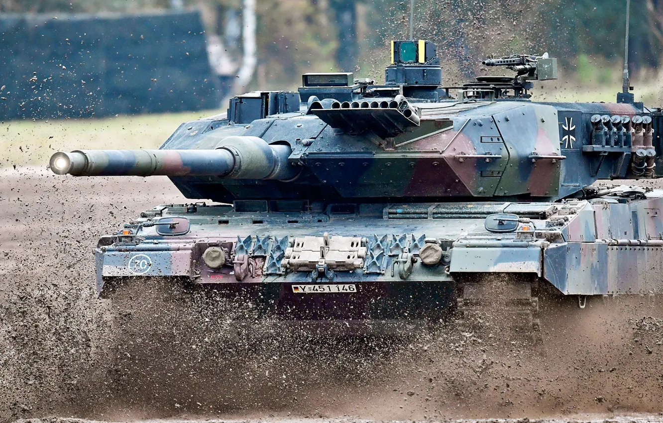 Photo wallpaper Tank, Germany, Germany, Leopard 2, Bundeswehr, Leopard 2A7