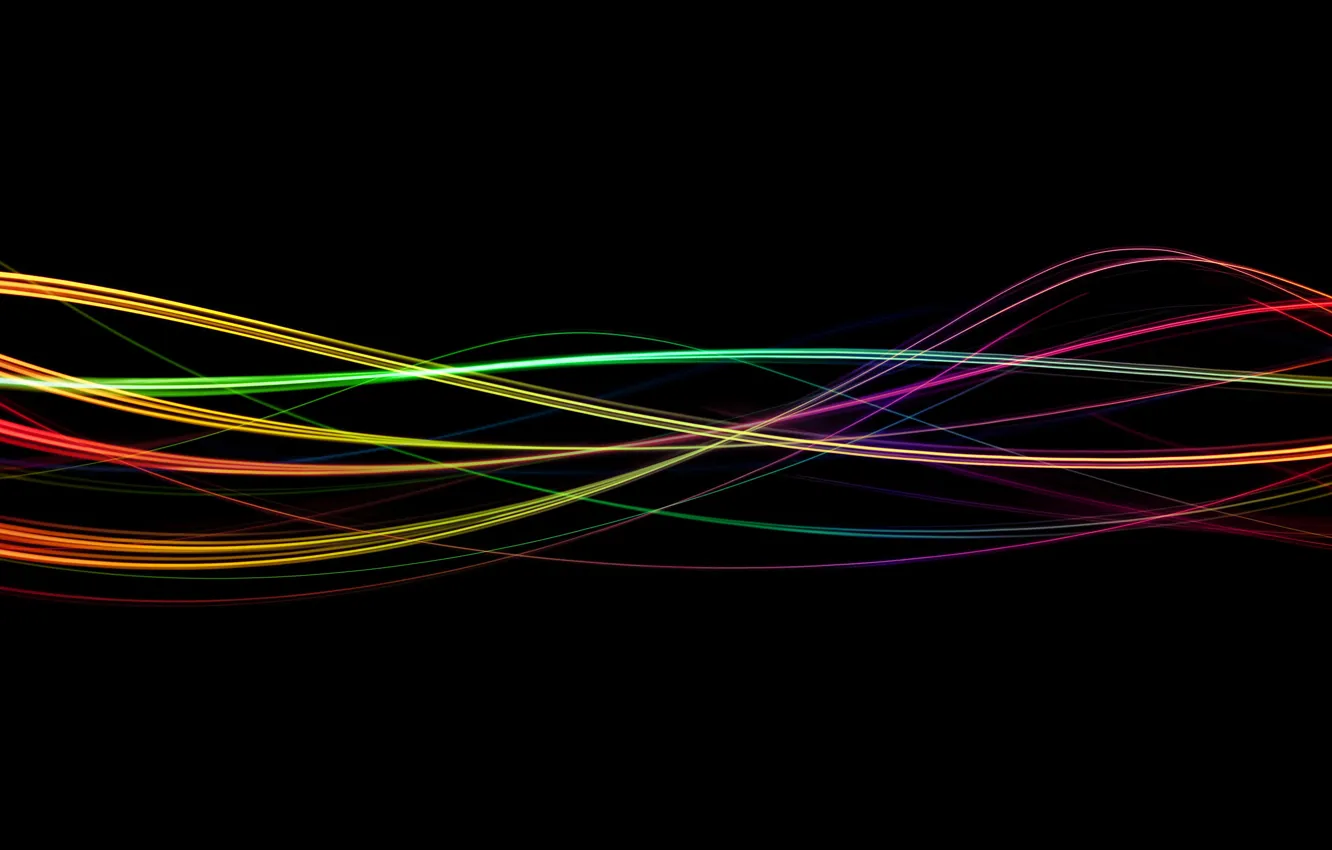 Photo wallpaper light, abstraction, strip