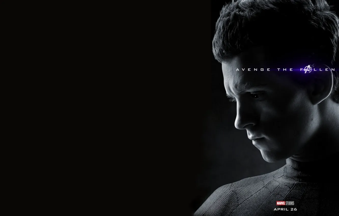 Photo wallpaper Peter Parker, Spider - man, Avengers: Endgame, Avengers Finale, Terpily Thanos, Ashes after clicking