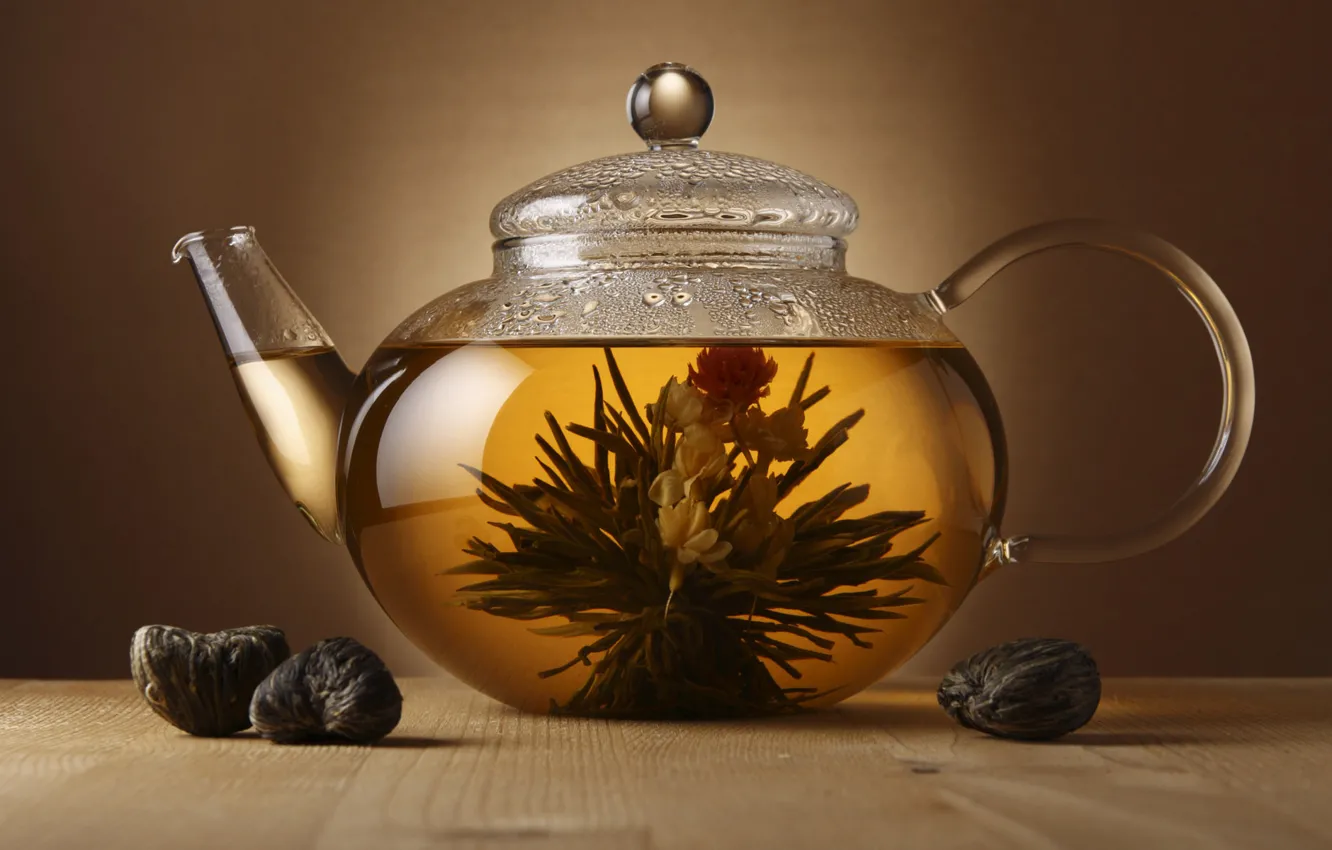 Photo wallpaper tea, kettle, welding