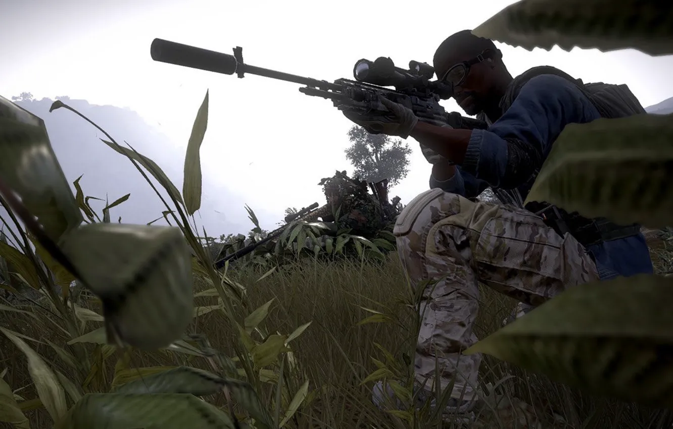 Photo wallpaper Microsoft Windows, Ubisoft, Adventure, Playstation 4, Xbox One, Ghost Recon Wildlands, Videogame, Linear