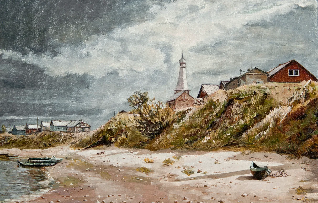 Photo wallpaper art, hangmoon, August on the Kola Peninsula